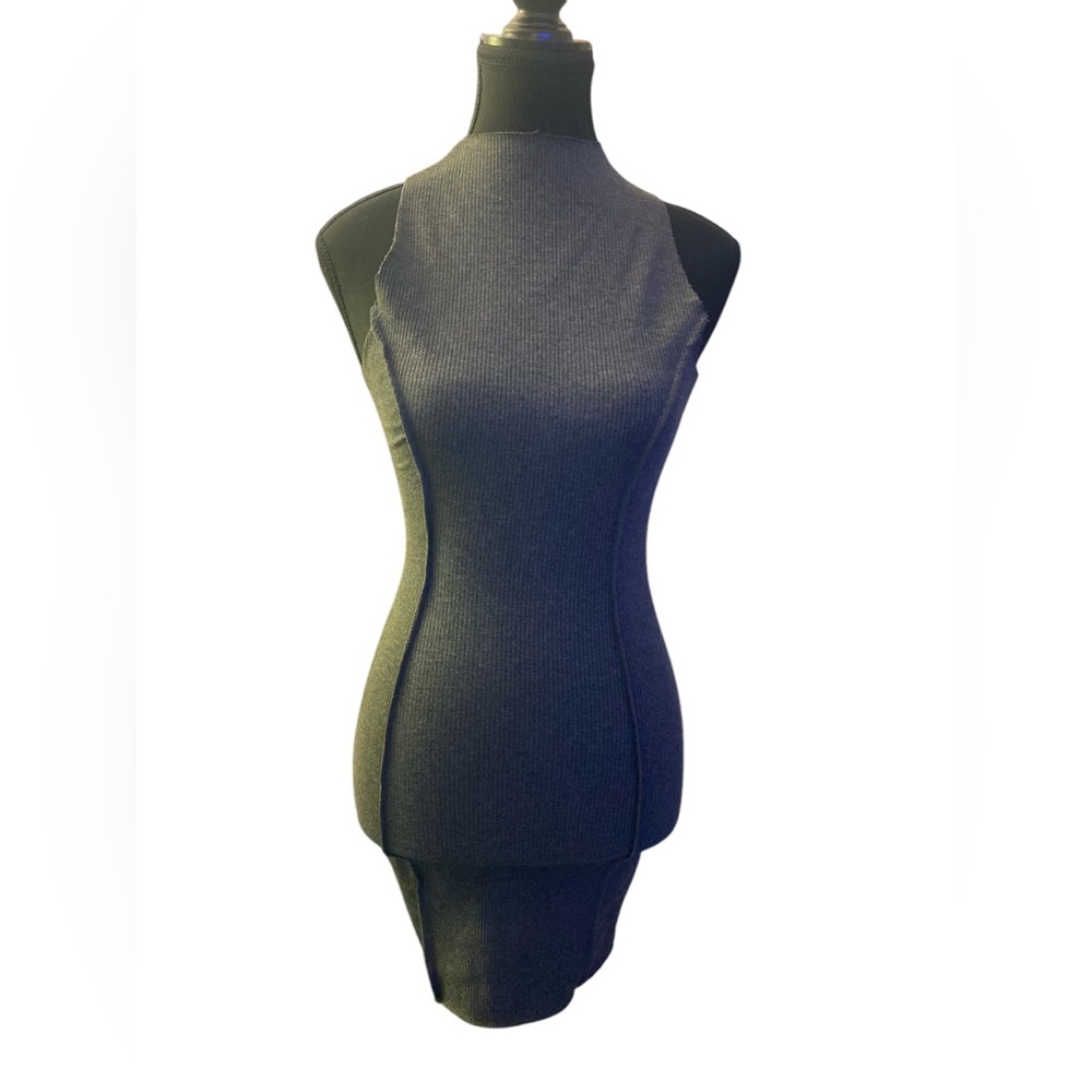 Naked Wardrobe Black Sleeveless Dress NWT L